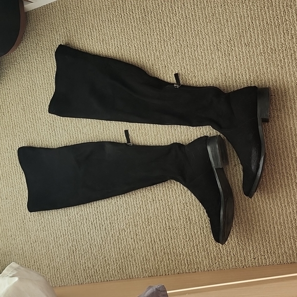 Suade knee high boots - Picture 2 of 3